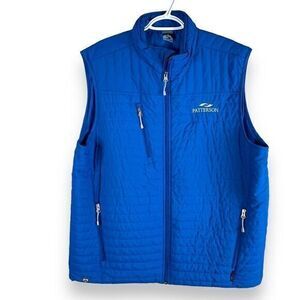 Storm Creek Thermolite Quilted Puffer Vest Mens XL Blue Outdoor Camping‎ Hiking